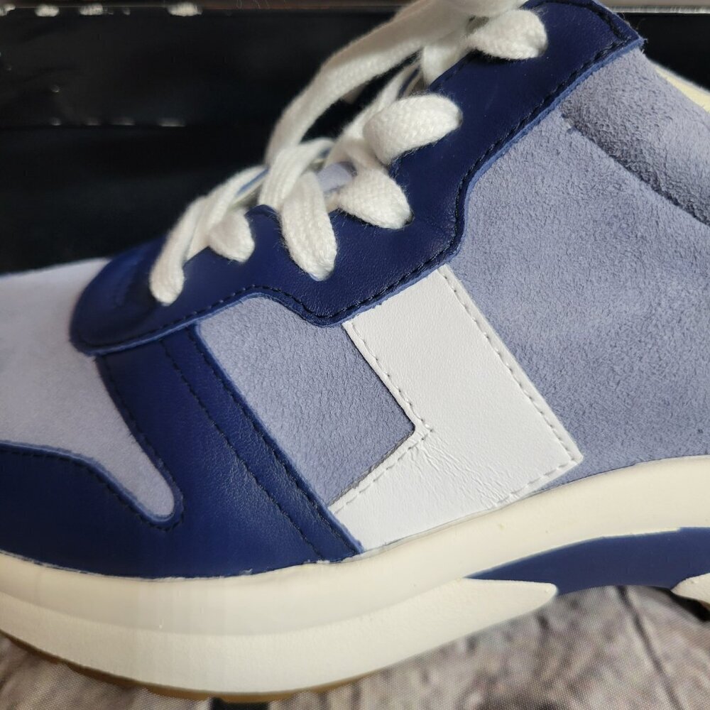Lauren Ralph Lauren Rylee Leather & Suede Sneaker - Picture 5 of 10